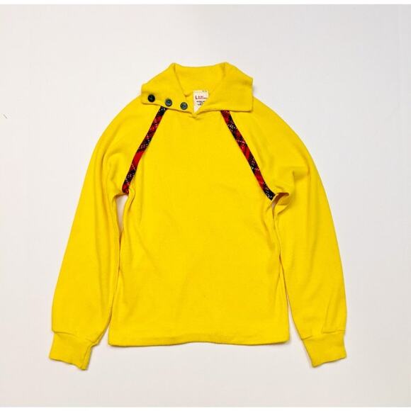 Vintage Sears Bright Yellow Mock Neck Tee Sz 5T - Picture 1 of 3